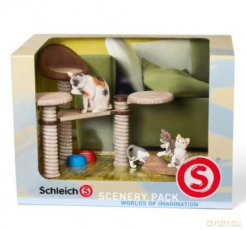 Schleich Sceneria Drzewko Dla Kota New [ZABAWKA]