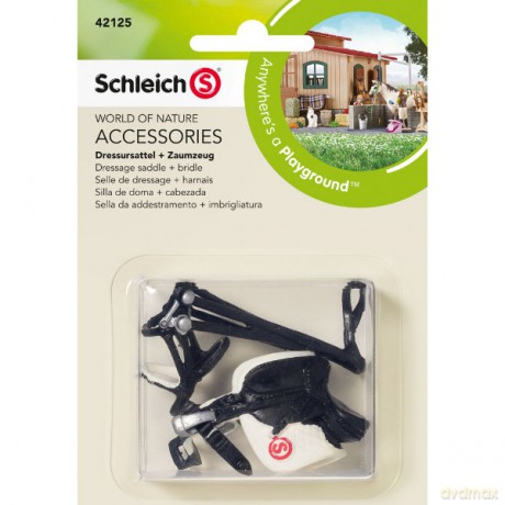 Schleich Siodło Do Ujeżdżania Uzda [ZABAWKA]