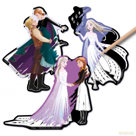 Art Grafix wydrapywanki frozen