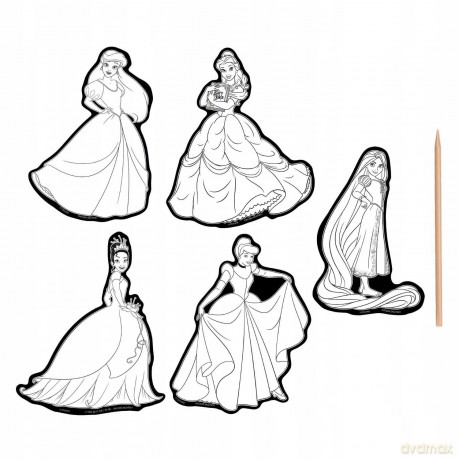 Art Grafix wydrapywanki princess