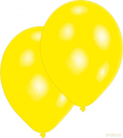 Art party balon 10PAK żółte