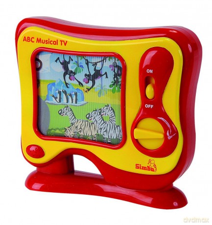 Simba Abc Telewizor Z Dźwiękiem [ZABAWKA]