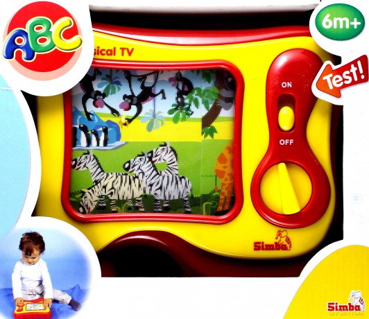 Simba Abc Telewizor Z Dźwiękiem [ZABAWKA]