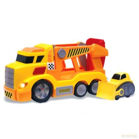 Smily Auto Ciężarówka Budowlana 39cm [ZABAWKA]
