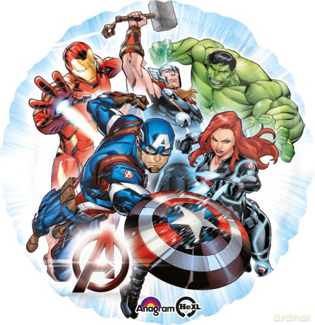 Balon Foliowy Avengers 43 cm