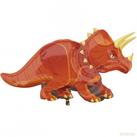 Balon foliowy dinozaur triceratops 107cm