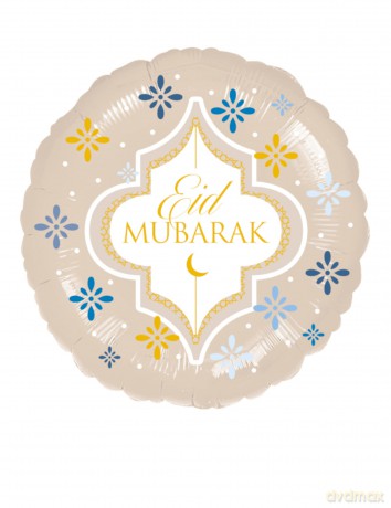 Balon foliowy Eid Mubarak 43cm