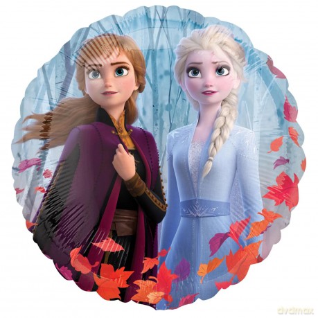 BALON foliowy FROZEN Kraina Lodu Elsa okrągły 18cali