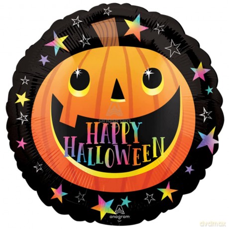 Balon foliowy Happy Halloween 45cm