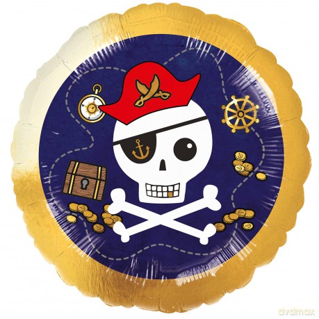 Balon foliowy pirat 46cm