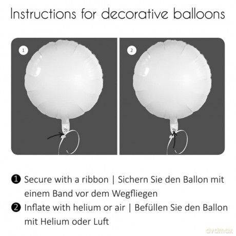 Balon Foliowy Psi Patrol Chase i Marshall 27 quot; - 68 cm