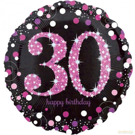 Balon foliowy quot;30 urodziny quot; 43cm