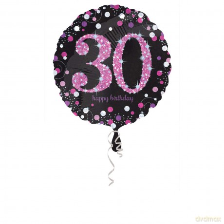 Balon foliowy quot;30 urodziny quot; 43cm
