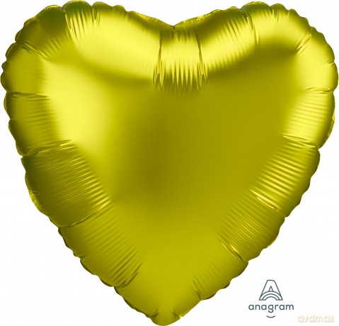 Balon foliowy złote serce 43cm
