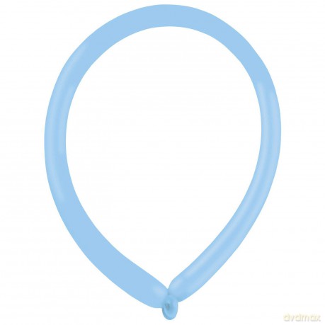 Balony lateksowe 100szt cienkie niebieskie