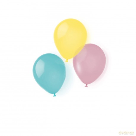Balony lateksowe pastelowe 8 szt