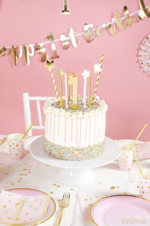 Baner girlanda Happy 1st Birthday
