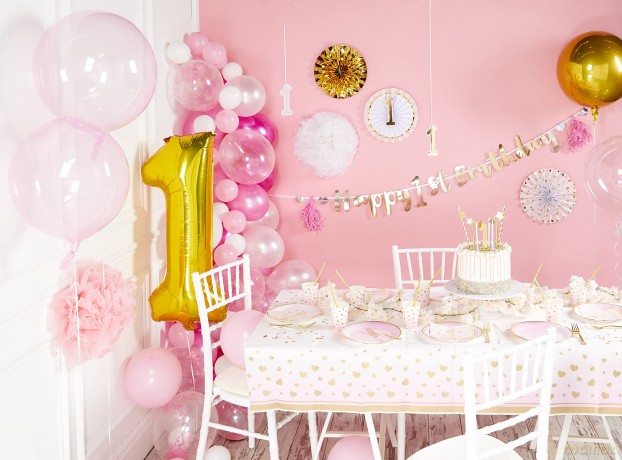 Baner girlanda Happy 1st Birthday