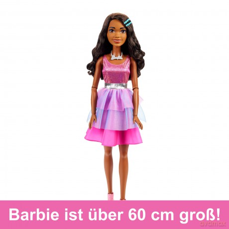 Barbie lalka duża różowa 71cm