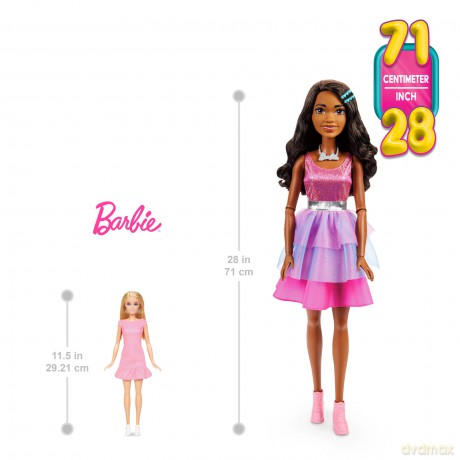 Barbie lalka duża różowa 71cm