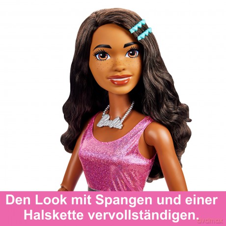 Barbie lalka duża różowa 71cm