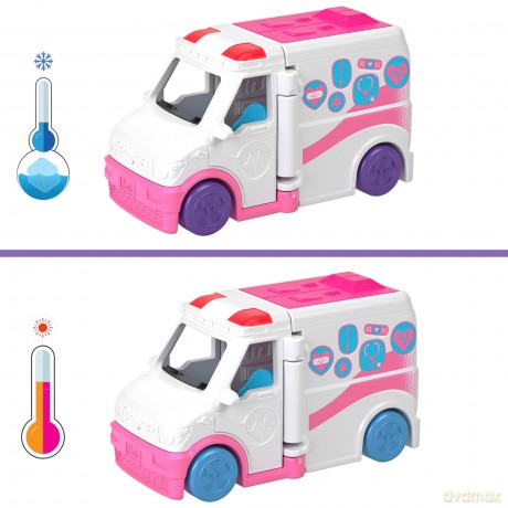 Barbie mini Lalka + pojazd