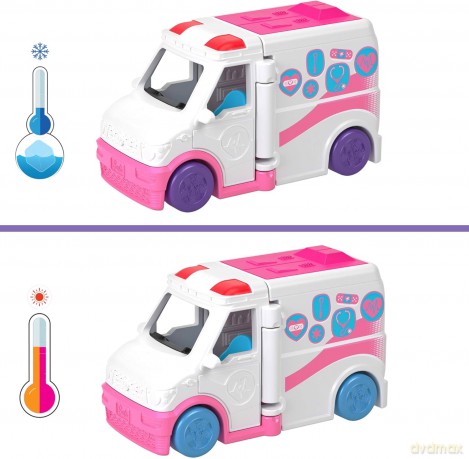 Barbie mini Lalka + pojazd