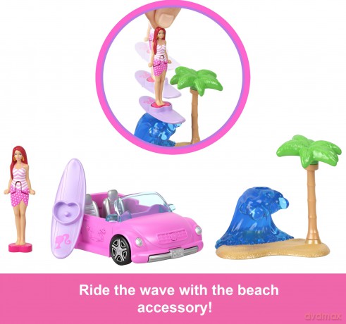 Barbie mini Lalka + pojazd