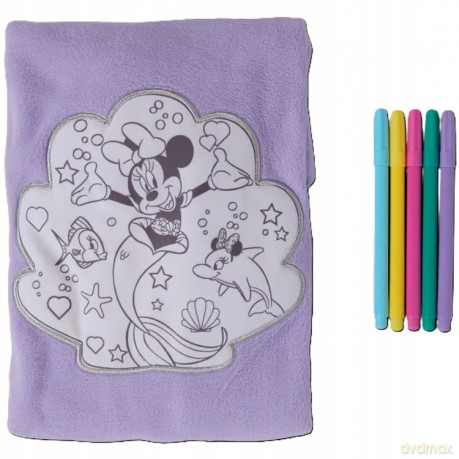 Bluzka Długi Rękaw Do Kolorowania Myszka Minnie 122-128