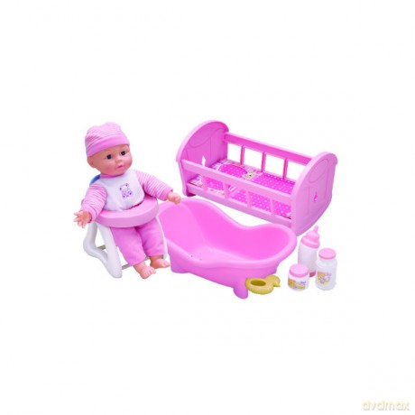 Smily Lala Julka Bobas Z Kołyską [ZABAWKA]
