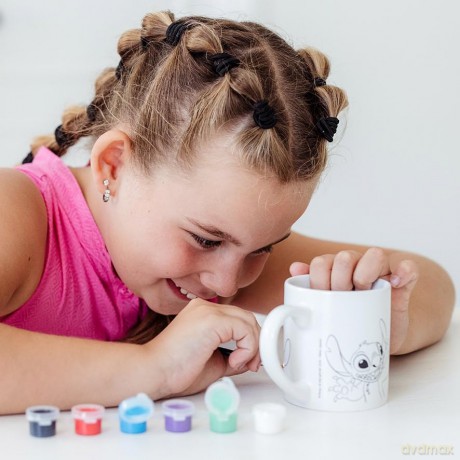 Ceramiczny Kubek Do Malowania Farbami Stich
