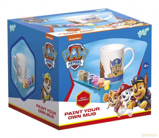 Ceramiczny Kubek Do Malowania Farbamipsi Patrol
