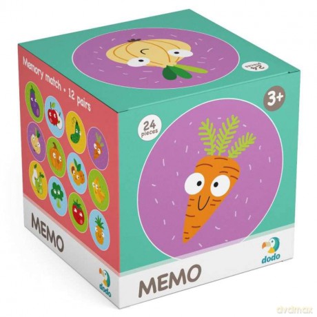 Dodo Gra_Memo_Mini Mix_24el