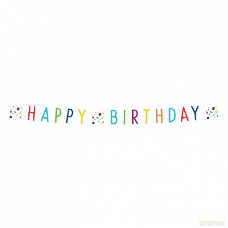 Girlanda Happy Birthday