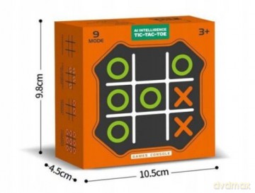 Gra kolko i krzyzyk na baterie