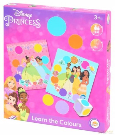 Gra Księżniczki Disney Princess Rozpoznawanie Kolorów
