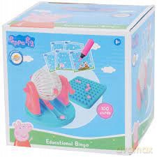 Gra towarzyska Edukacyjna Bingo Świnka Peppa