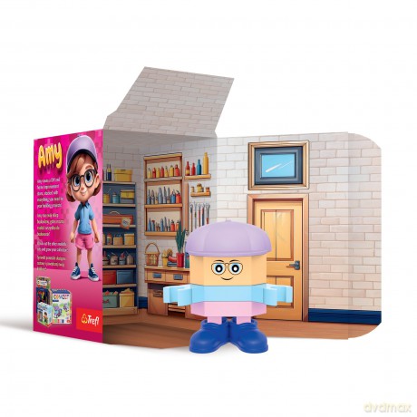 Klocki Connect - SQUAD - figurki- AMY FSC Mix 70 #37;