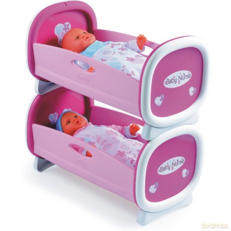 Smoby Baby Nurse Kołyska Dla Bliźniąt [ZABAWKA]