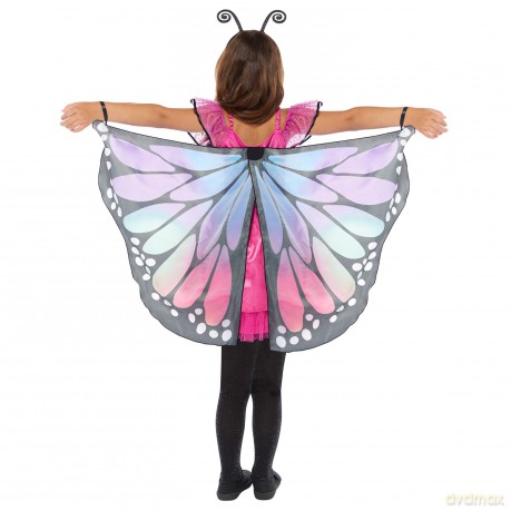 Kostium Strój dziecięcy Sukienka tęczowy Motylek 10-12 lat 140-152 cm