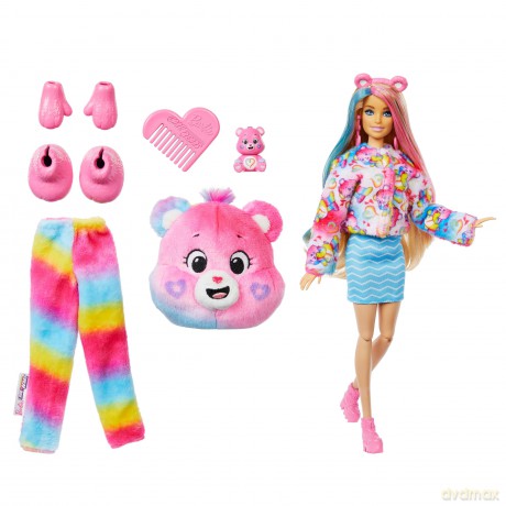 Lalka Barbie Cutie Reveal Care Bears3+Seria 2