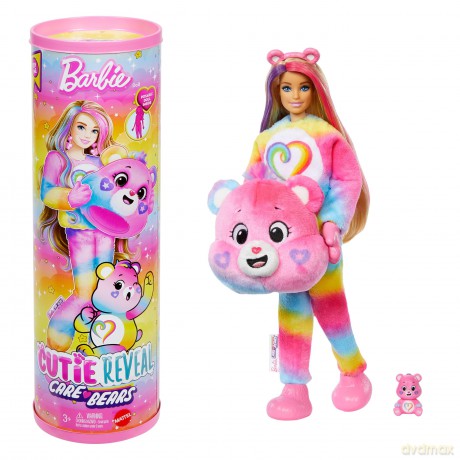 Lalka Barbie Cutie Reveal Care Bears3+Seria 2