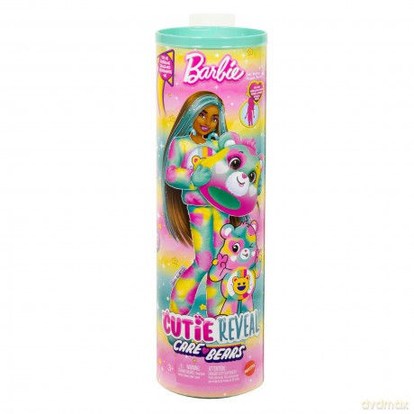 Lalka Modowa Barbie Cutie Reveal Carebears