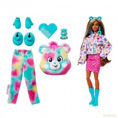 Lalka Modowa Barbie Cutie Reveal Carebears