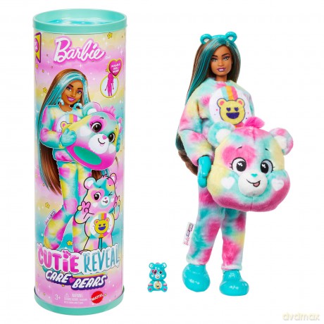 Lalka Modowa Barbie Cutie Reveal Carebears