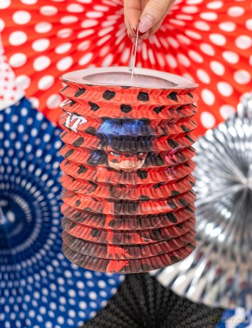Lampion rozciągany Biedronka Miraculous