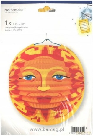 Lampion słońce