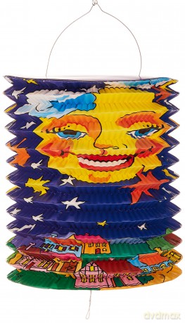 Lampion słońce i księżyc