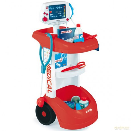 Smoby Elektroniczny Wózek Medyczny [ZABAWKA]