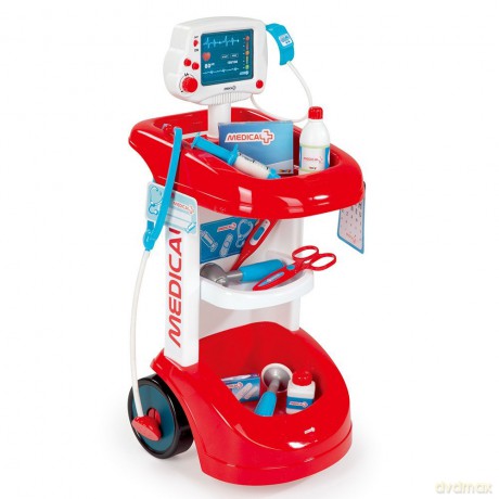 Smoby Elektroniczny Wózek Medyczny [ZABAWKA]